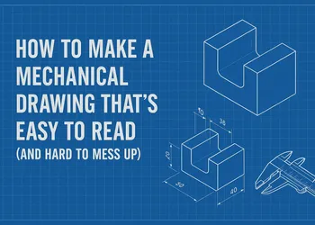 Easy-to-Read Mechanical Drawings that Prevent Mistakes
