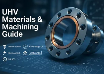 Choosing Materials for Ultra-High Vacuum — and Machining Them Right