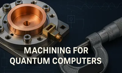 Machining Parts for Quantum Computers: Where Microns and Microinches Decide Qubit Performance