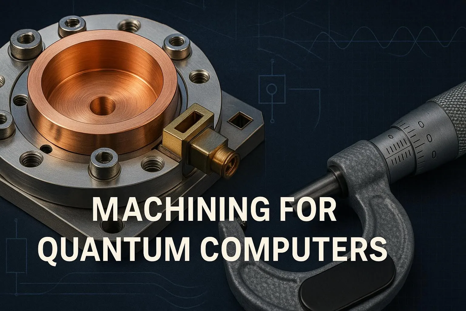 Machining Parts for Quantum Computers: Where Microns and Microinches Decide Qubit Performance